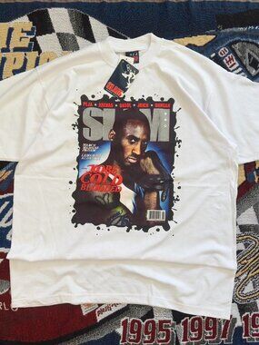 Vintage 2006 Kobe Bryant LA Lakers Slam Magazine T-shirt New With Tags